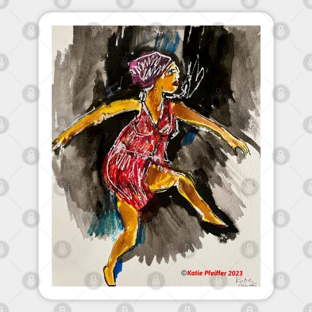 Dancing With Spirit Sticker by Kater